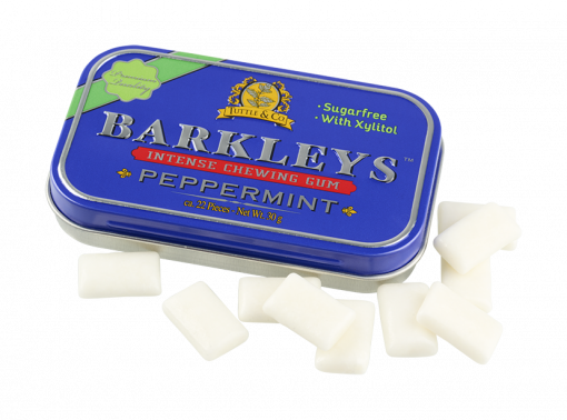 Barkleys chewing gum Peppermint 3