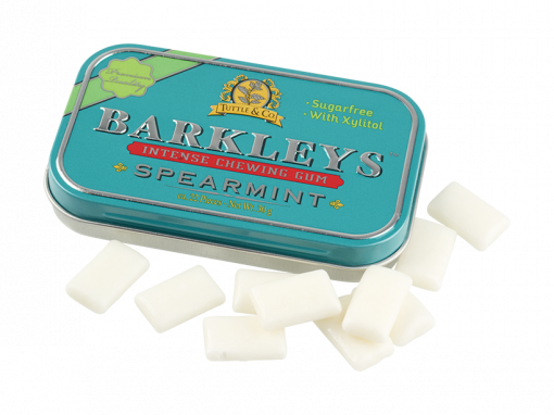 Barkleys chewing gum Spearmint 3